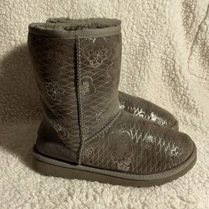 UGG Women’s Kimono Boots Grey Sparkle Limited Addition